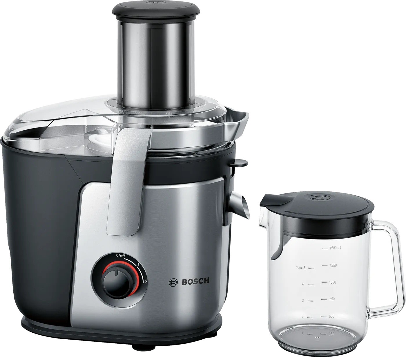 Centrifugal juicer VitaJuice 4 1000 W Silver, Black