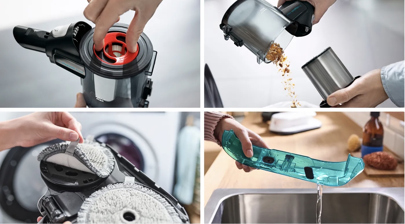 جاروشارژی و تی بوش مدل BOSCH BCS71HYG1