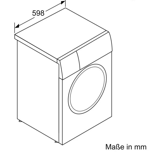 ماشین لباسشویی بوش مدل BOSCH WGB2560X0