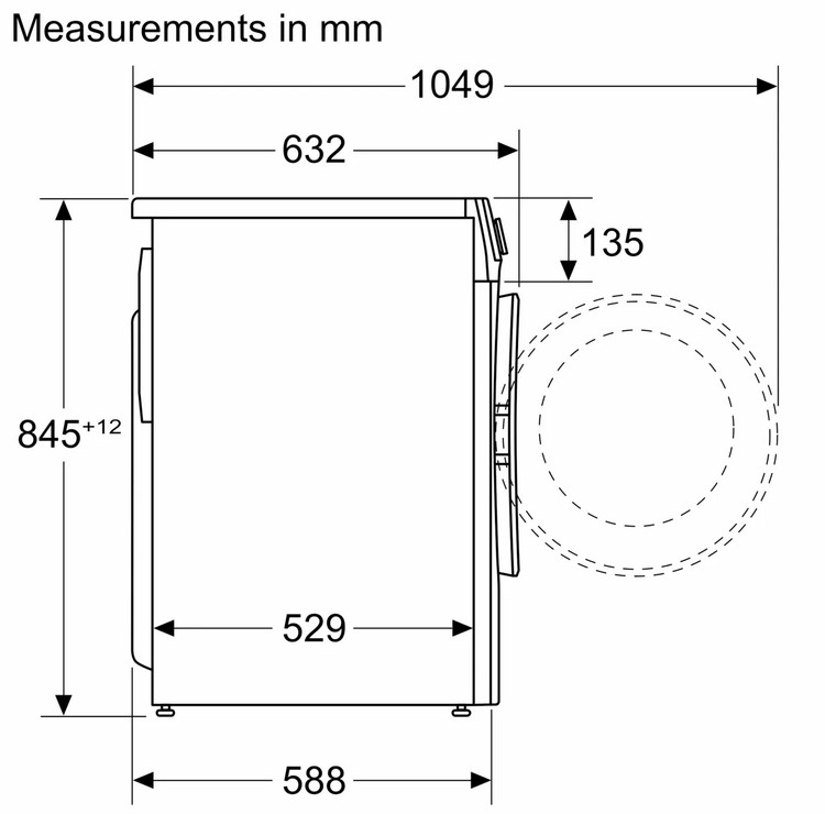 ماشین لباسشویی بوش مدل Bosch WGA252XO