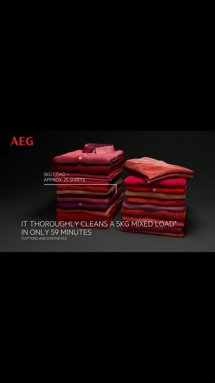 لباسشویی آاگ 9 کیلویی مدل Lf8c9412n