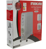 شوفاژ برقی 13 پره نیکایی مدل Nikai NOH844AB