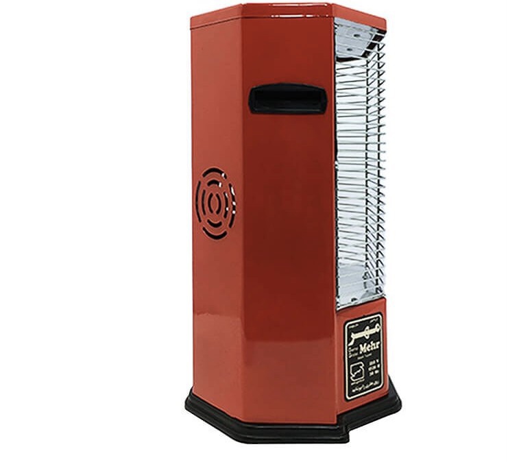 بخاری برقی گرما گستر مهر مدل تویست _ بدون فن