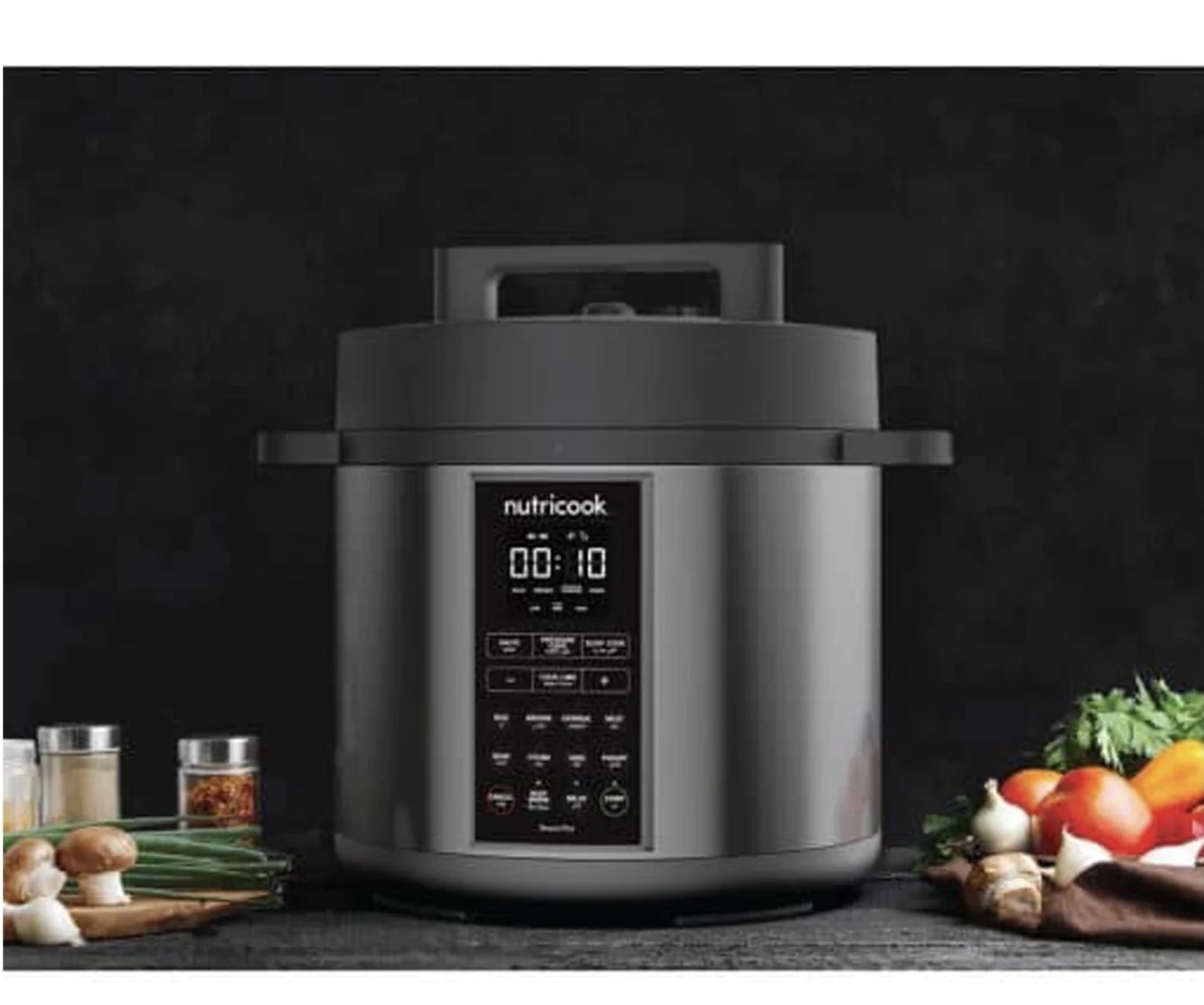 مولتی کوکر نوتریکوک مدل SP204K ظرفیت ۶ لیتر استیل ضد زنگ چند کاره