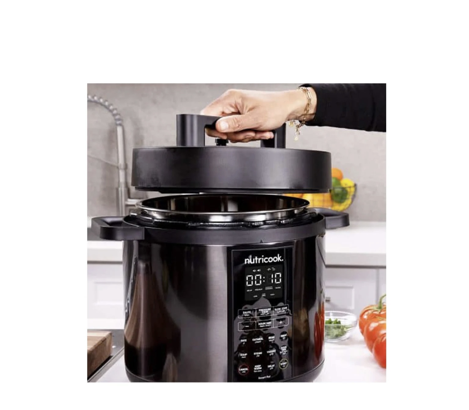 مولتی کوکر نوتریکوک مدل SP204K ظرفیت ۶ لیتر استیل ضد زنگ چند کاره