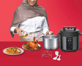 مولتی کوکر نوتریکوک مدل SP204K ظرفیت ۶ لیتر استیل ضد زنگ چند کاره