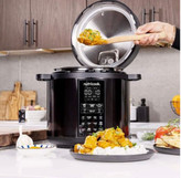 مولتی کوکر نوتریکوک مدل SP204K ظرفیت ۶ لیتر استیل ضد زنگ چند کاره