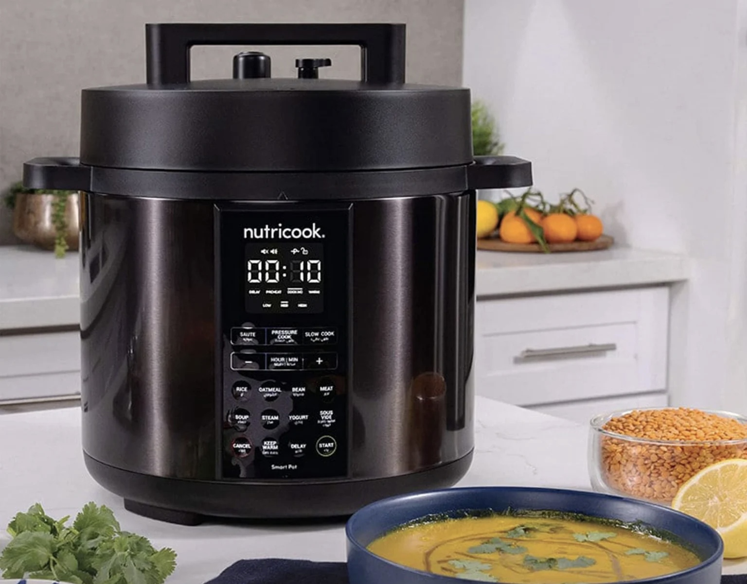 مولتی کوکر نوتریکوک مدل SP204K ظرفیت ۶ لیتر استیل ضد زنگ چند کاره