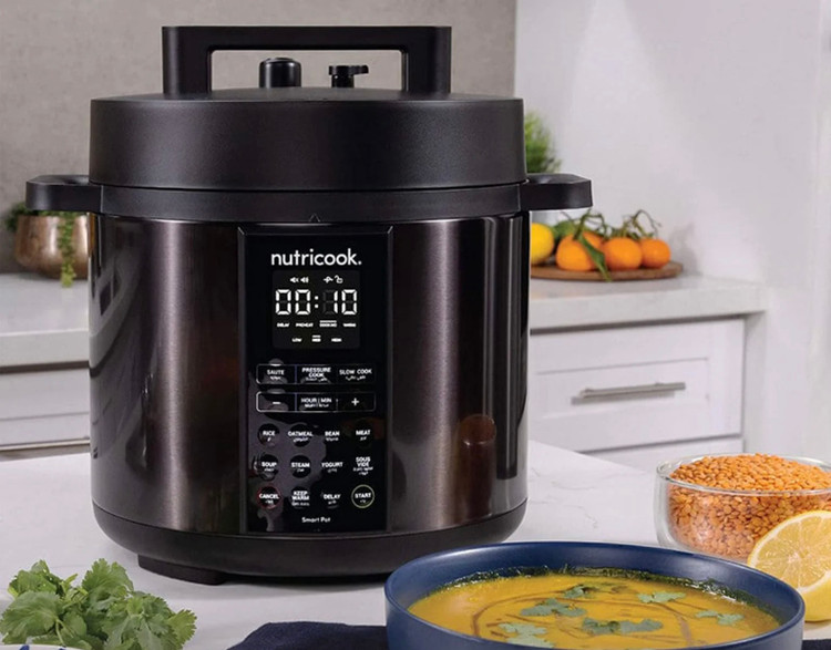 مولتی کوکر نوتریکوک مدل SP204K ظرفیت ۶ لیتر استیل ضد زنگ چند کاره