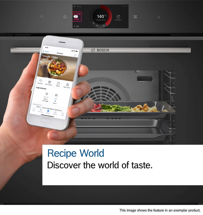 فر مایکروویو کامپکت توکار بوش مدل BOSCH CMG7241B1