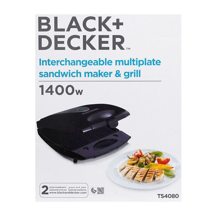 ساندویچ ساز بلک اند دکر 4080 مدل TS4080 توان 1400 وات