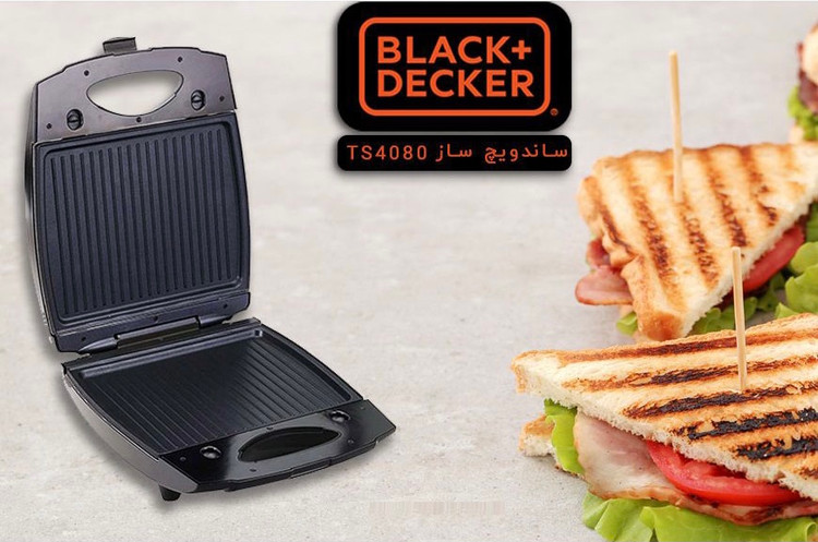 ساندویچ ساز بلک اند دکر 4080 مدل TS4080 توان 1400 وات