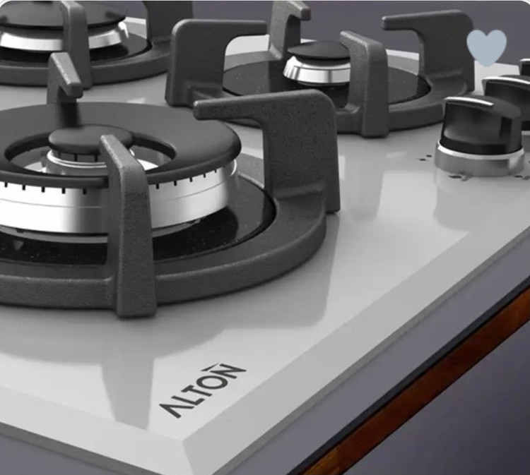 اجاق گاز توکار صفحه ای شیشه ای آلتون مدل G403W