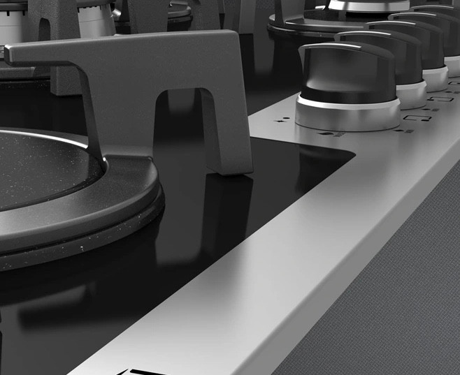 اجاق گاز صفحه ای شیشه ای توکار آلتون مدل GS526N