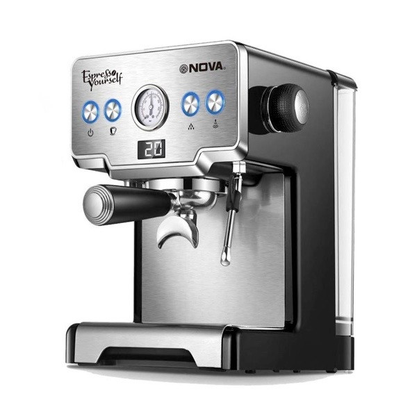 اسپرسوساز نوا مدل NCM-128EXPS ظرفیت ۱.۷ لیتر با فشار بخار ۱۵ بار