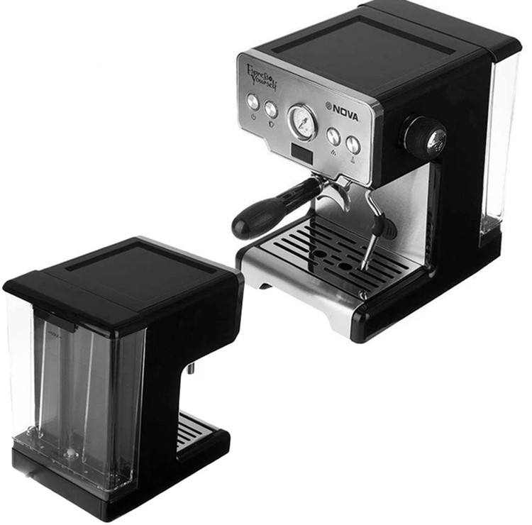 اسپرسوساز نوا مدل NCM-128EXPS ظرفیت ۱.۷ لیتر با فشار بخار ۱۵ بار