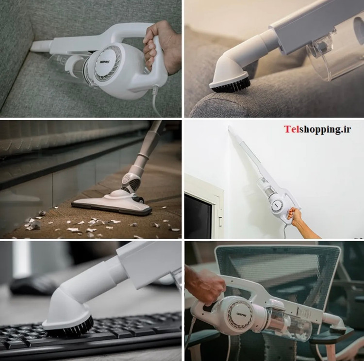 جارو برقی 600 وات جیپاس مدل GVC2596N