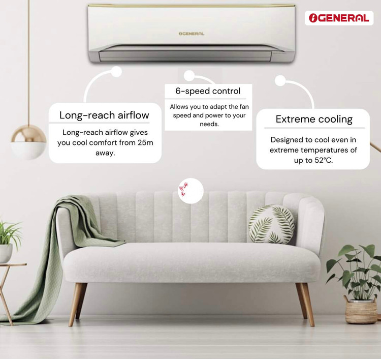 اسپلیت اجنرال 30هزار ASGA30FETA