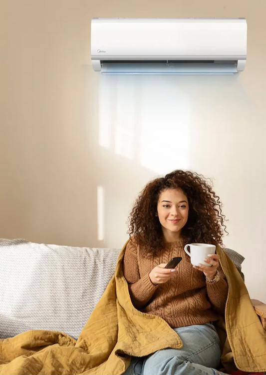 اسپلیت مدیا 18هزار MSTAG18CRN1-IQ سرد گاز 410 موتور کوچک گرمسیری