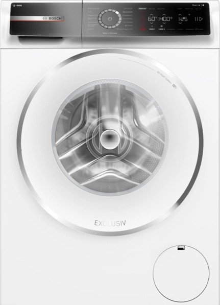ماشین لباسشویی بوش 9 کیلویی سفید سری 8 آلمان مدل Bosch 244A90