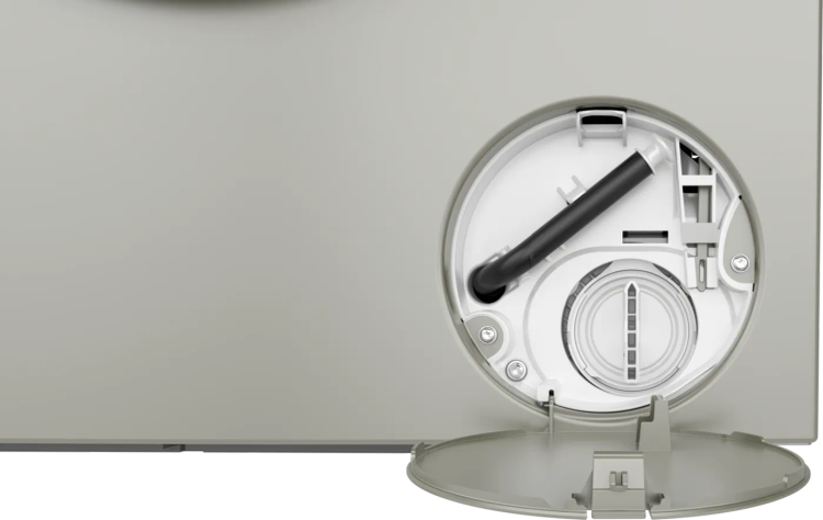 ماشین لباسشویی نقره بوش آلمان 10کیلویی سری 8 مدلBosch wgb2560XGC