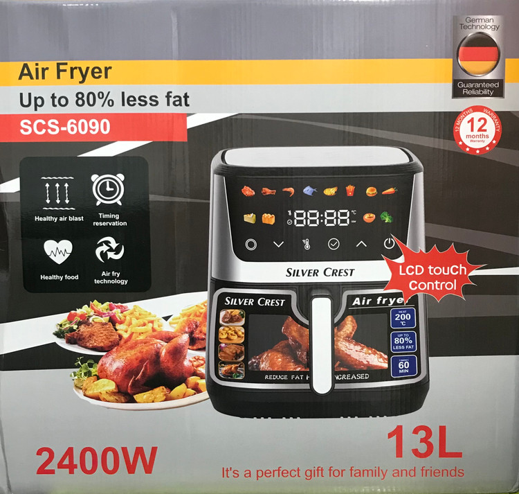 سرخ کن رژیمی بدون روغن دوالمنت سیلورکرست مدل SCS-6090