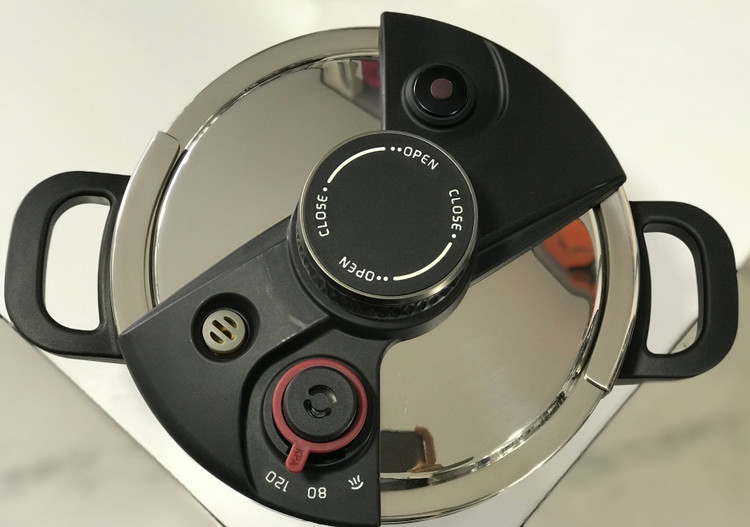 زودپز 7.5 لیتری استیل درب کلیپسی مایر maier MR-1524