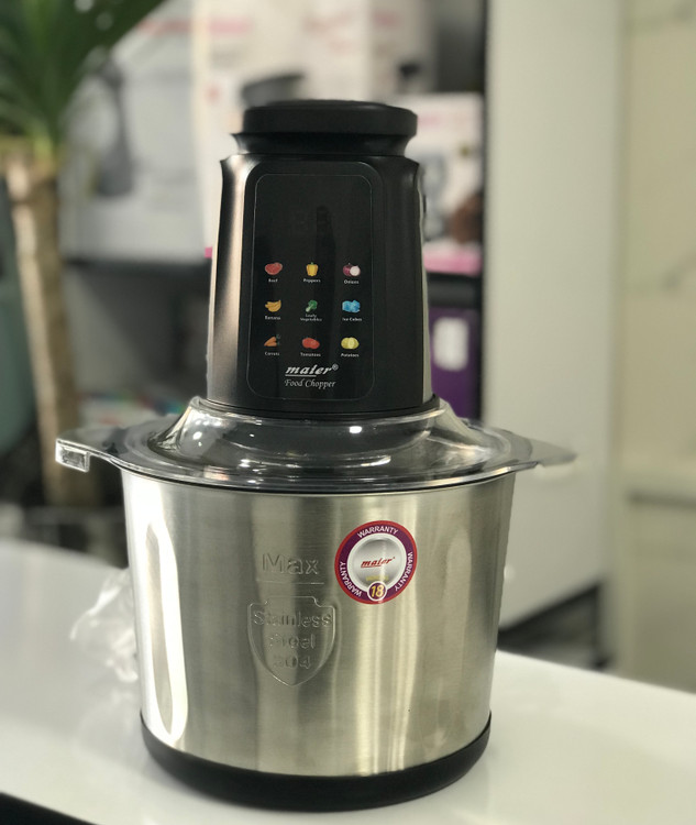 خردکن کاسه استیل 3لیتری مایر مدل MR-595