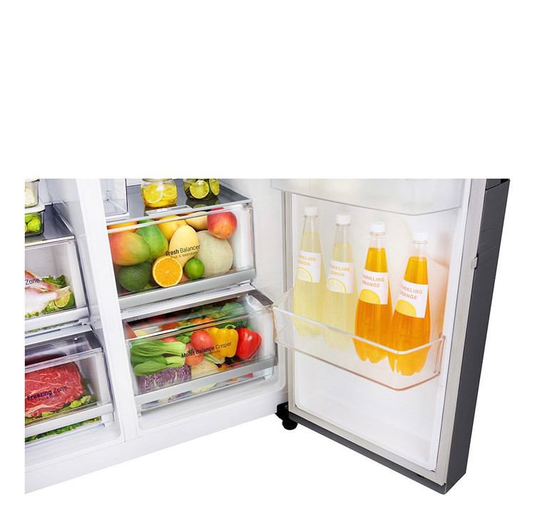 یخچال فریزر ال جی J267 ساید بای ساید 30 فوت