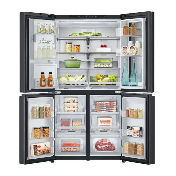 یخچال فریزر ساید بای ساید 5 درب کره برند ال جی X24