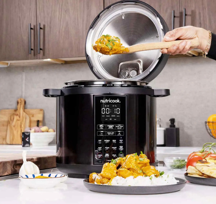 مولتی کوکر نوتریکوک SP208K مشکی 8 لیتری 12 نفره