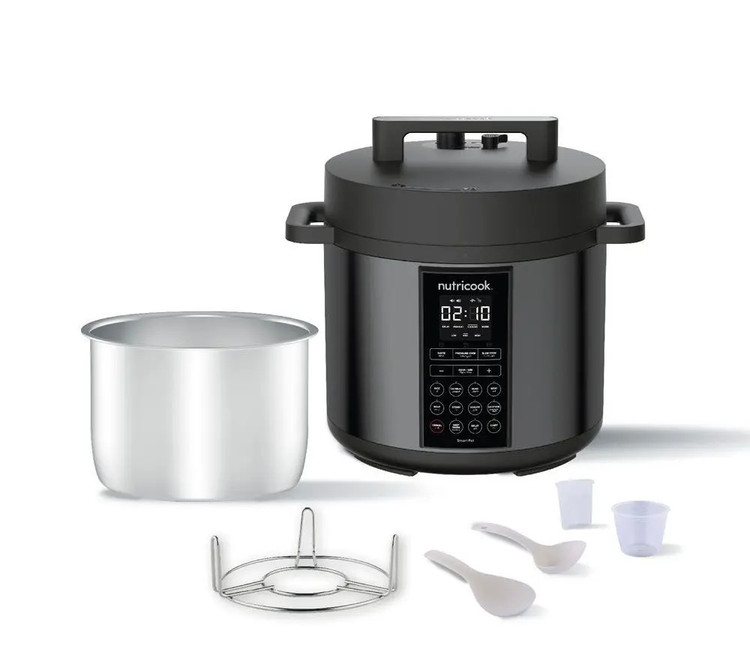 مولتی کوکر نوتریکوک SP208K مشکی 8 لیتری 12 نفره