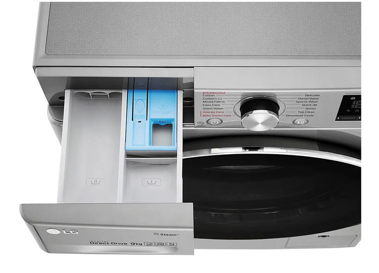 ماشین لباسشویی 9 کیلویی ال جی مدل F4V5VYP2T