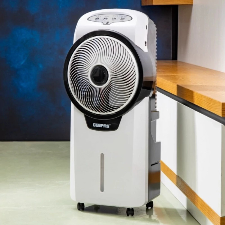 کولر آبی پرتابل شارژی برند جیپاس مدلGAC9580